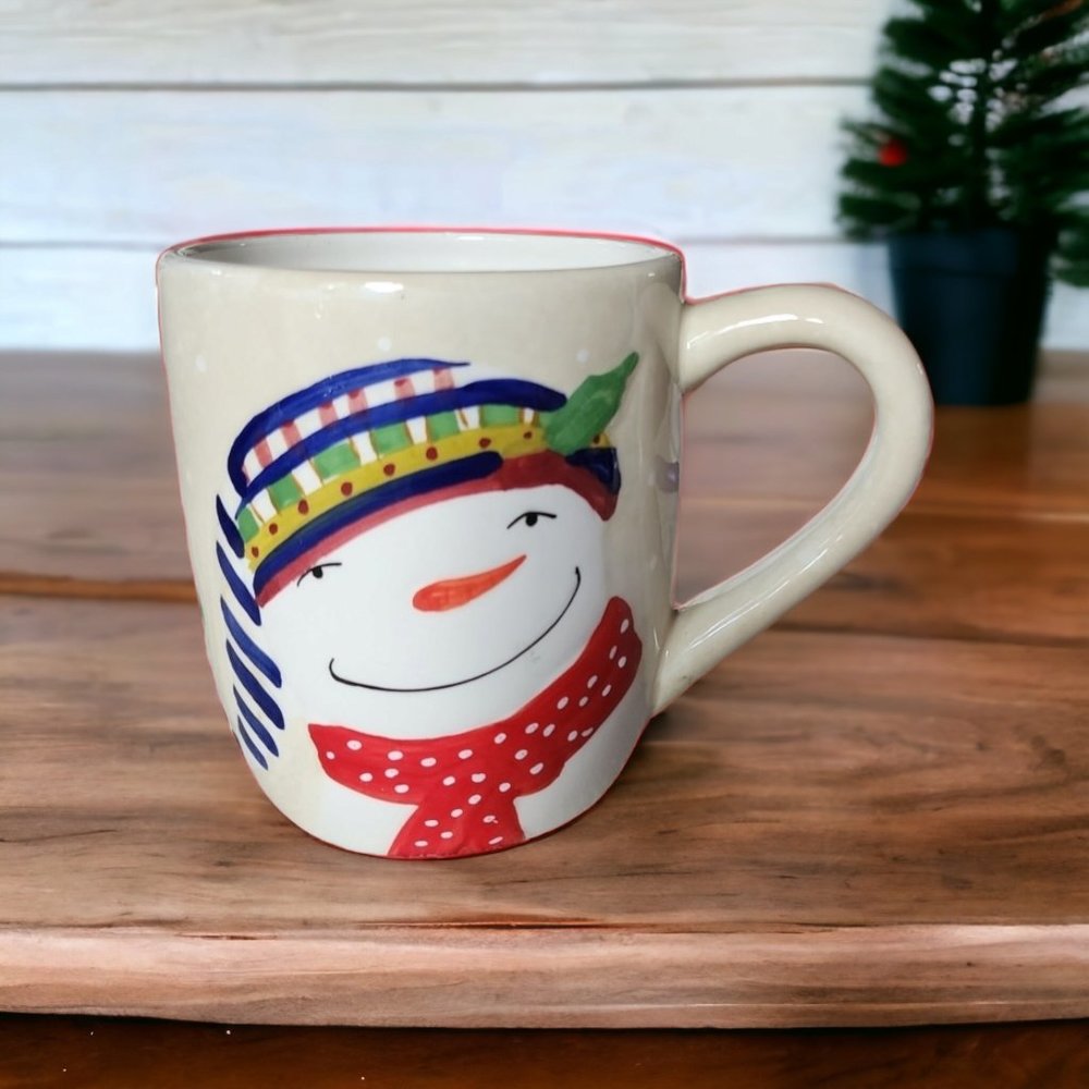 ONEIDA SNOWMATES EARTHENWARE Mug